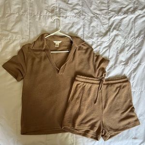 Jersey Top and Bottom Set